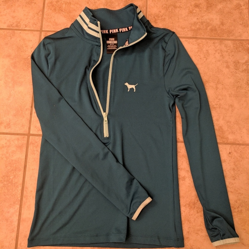 Pink 3/4 zip